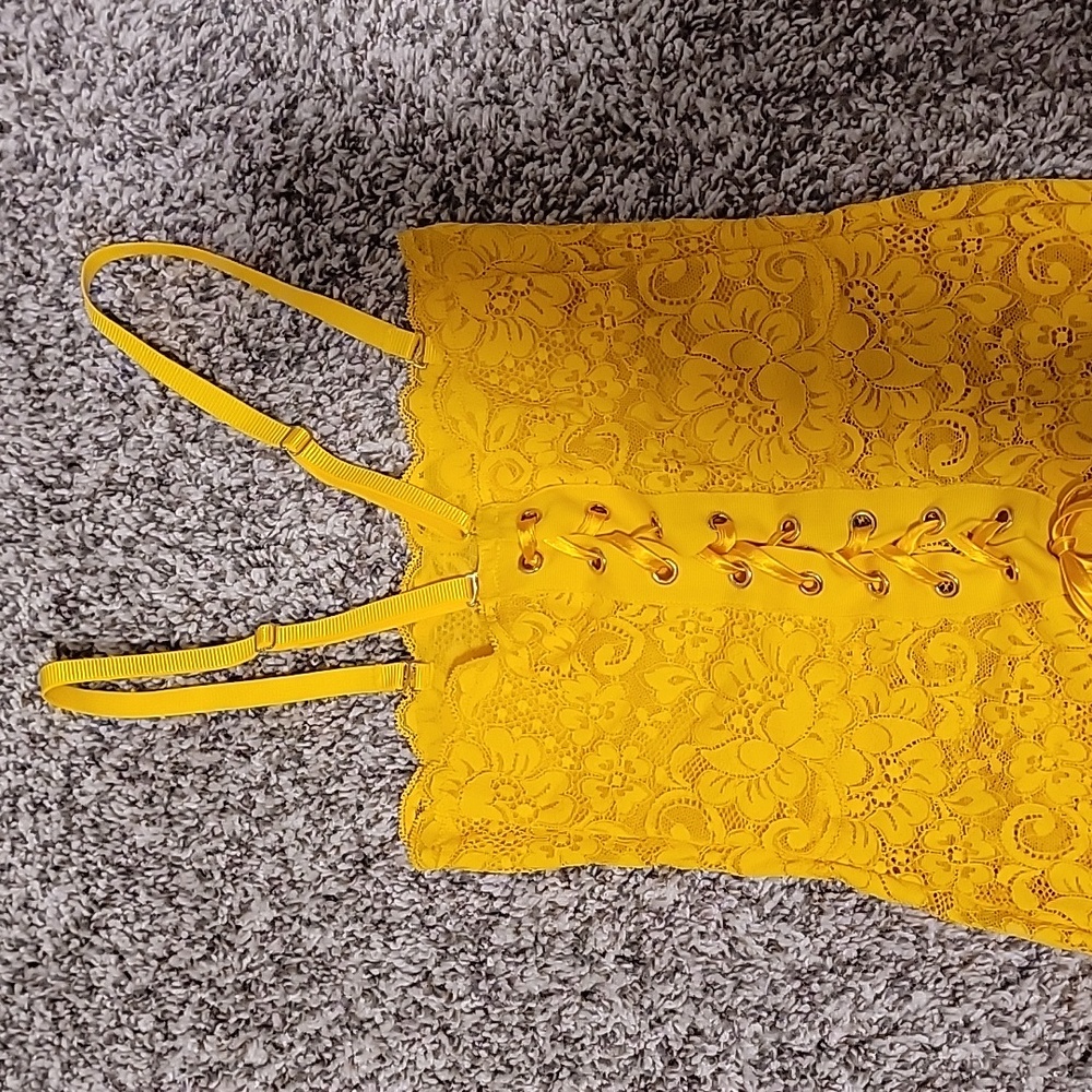 We are HAH lace up bodysuit